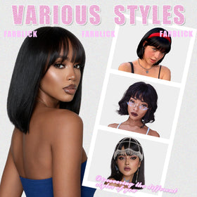 Farblick glueless wear-and-go wig for quick styling