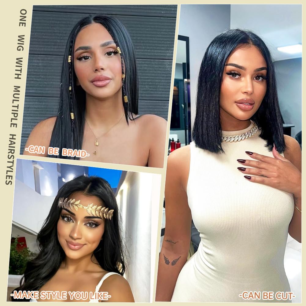 Farblick pre-plucked Brazilian hair enables easy customization and a polished hairline.