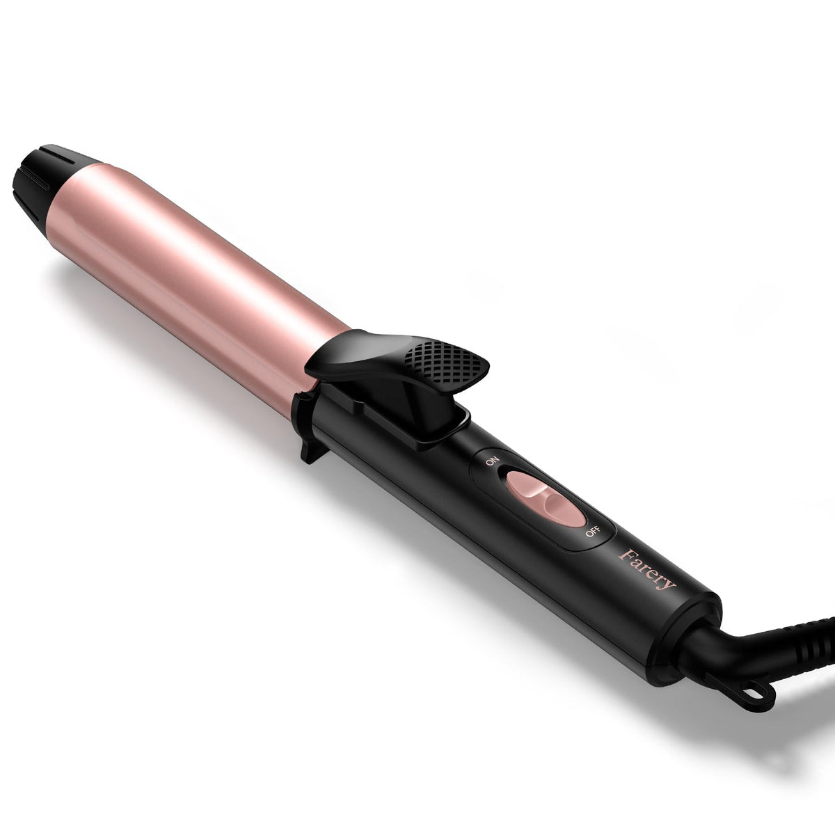 FARERY 360 degree swivel cord aids tangle-free styling on the go.