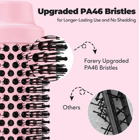 Farery five-heat-settings control for fine to thick hair