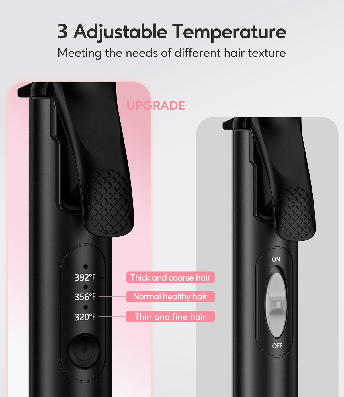 FARERY cool-tip anti-burn design supports safe handling