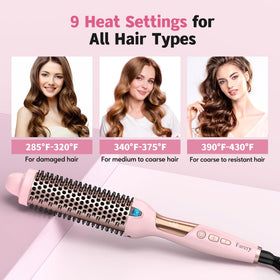 Farery dual-PTC heaters speed up styling and maintain stable temperature.