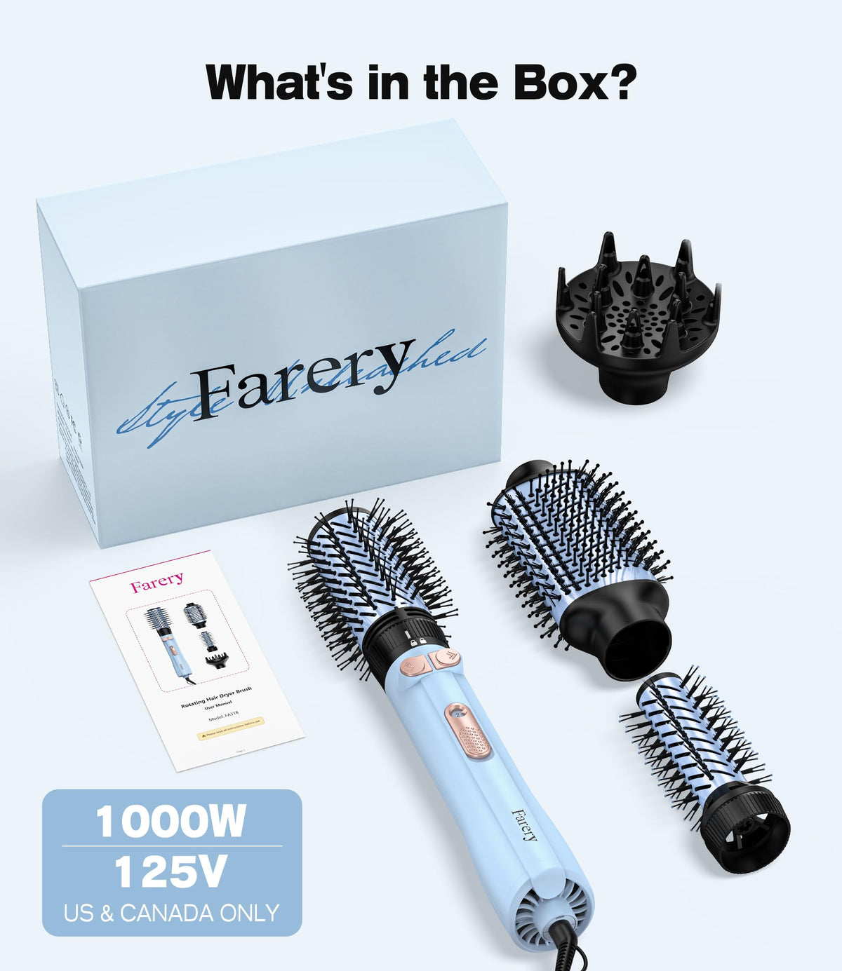 Farery ergonomic handle designed for comfortable use