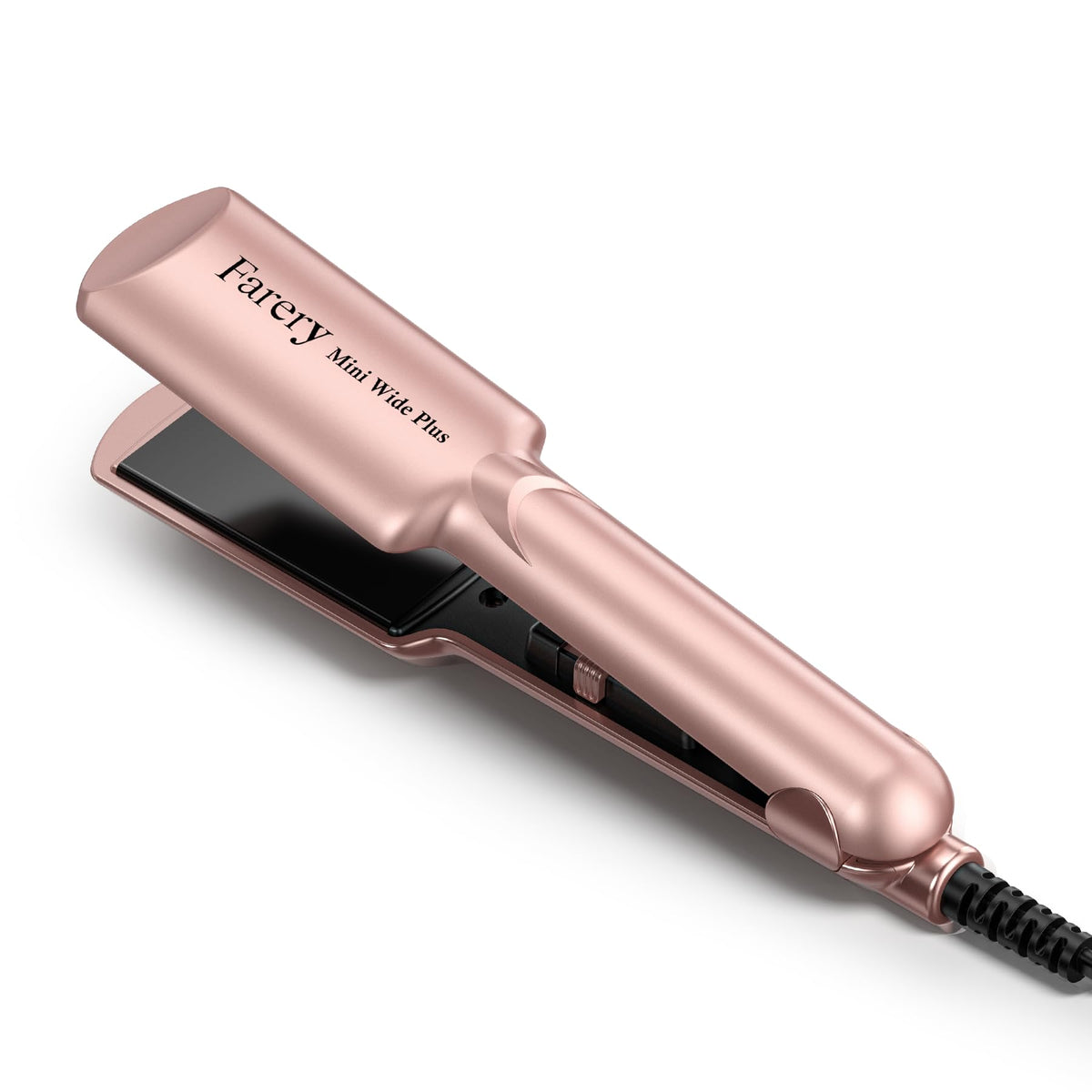 Farery mini flat iron travel pouch keeps accessories organized.