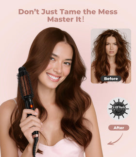 Farery heats to 410°F for quick, customizable styling.