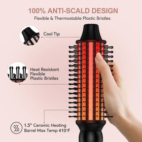 Farery Thermal Brush PTC heater for fast heat recovery.
