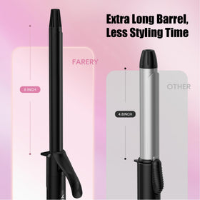 Farery tourmaline ion technology highlighted for smooth, frizz-free results.