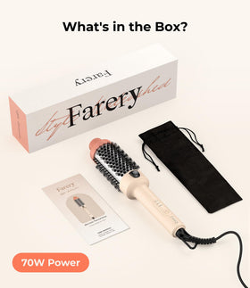 Travel kit includes storage pouch and manual for easy use.