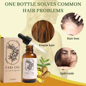 Fari Oil drops applicator delivers precise scalp treatment for stronger roots