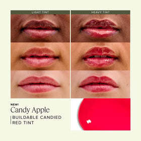 Farmacy Apple A Day overnight lip mask jar for deep hydration.
