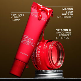 Farmacy Apple A Day tinted lip treatment tube delivering a glossy finish.