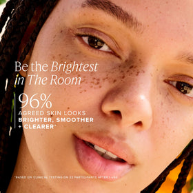 Farmacy Bright On AHA with fermented lemon peel promises natural clarifying benefits.