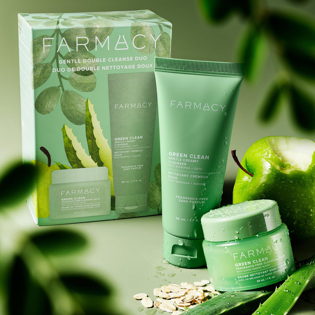 Farmacy Gentle Double Cleanse emphasizes fragrance-free, skin-friendly design