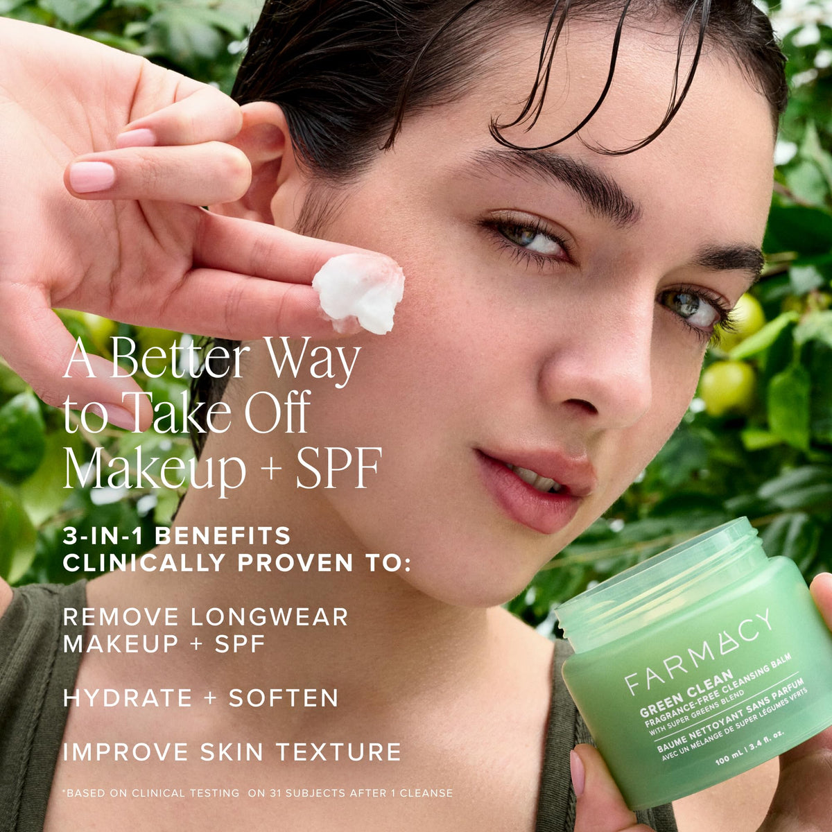 Farmacy packaging uses 100% post-consumer recycled plastic for sustainability