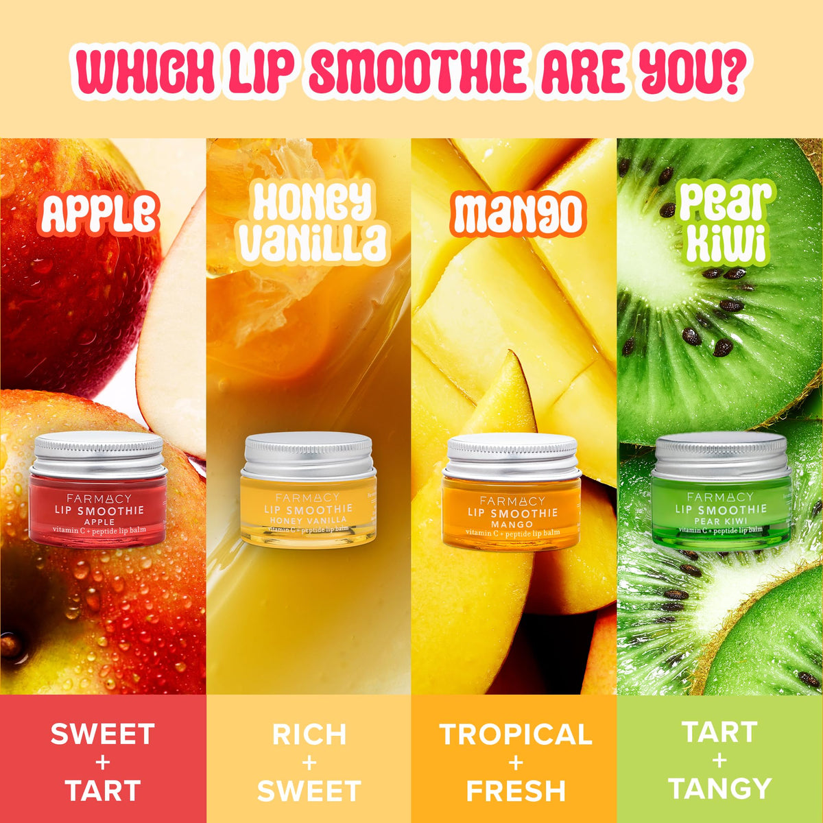 Farmacy Lip Smoothie used as daily primer before color.