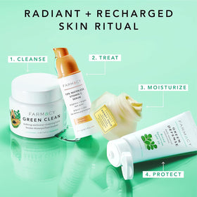 Farmacy Mineral Face Sunscreen demonstrates minimal white cast and universal finish