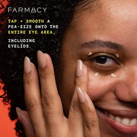 Farmacy Wake Up Honey Eye Cream dermatologist tested and ophthalmologist approved