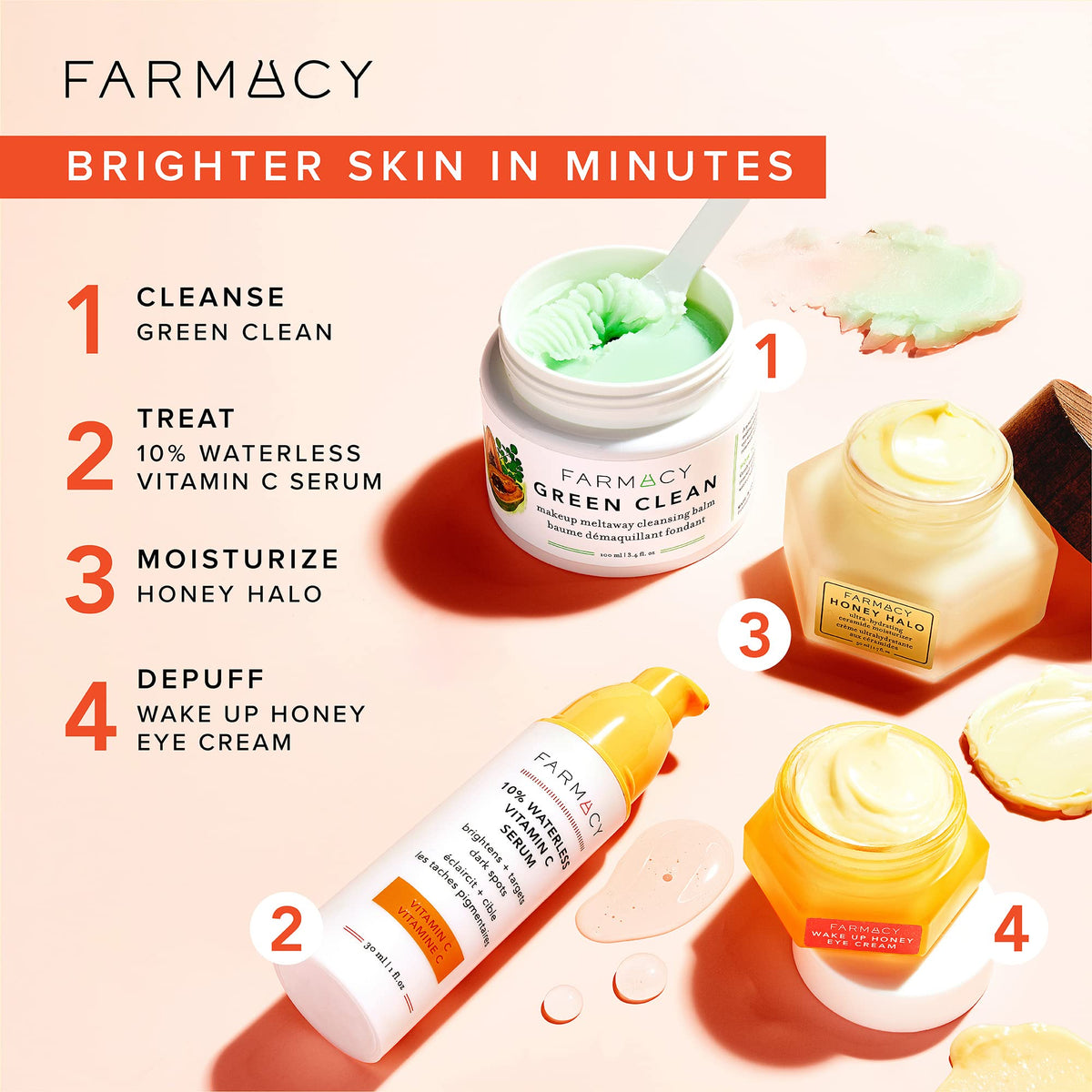 Farmacy Wake Up Honey Eye Cream uses upcycled cranberry peptide for sustainability