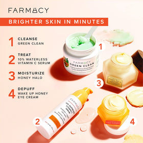 Farmacy Wake Up Honey Eye Cream uses upcycled cranberry peptide for sustainability