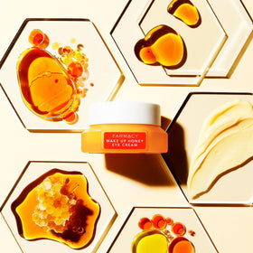 Farmacy Wake Up Honey Eye Cream vitamin C brightening under-eye area