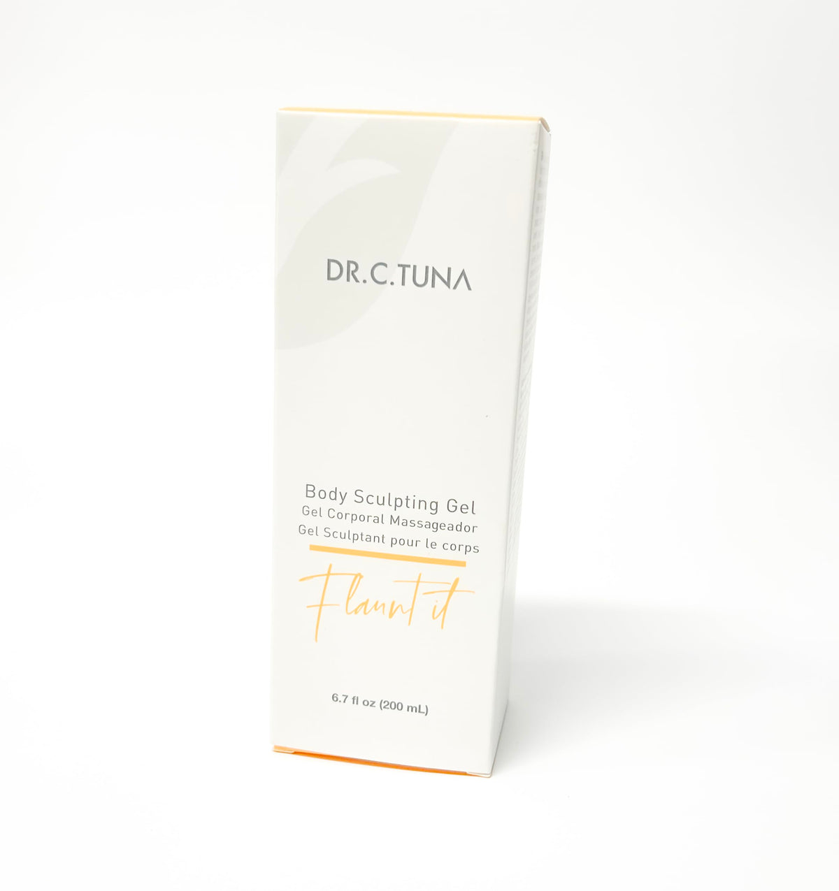 FARMASi Dr C Tuna Flaunt It bottle back showing ingredients list and refreshing vibe.