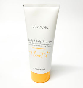 FARMASi Dr C Tuna Flaunt It gel texture closeup highlights cooling, fast-absorbing formula.