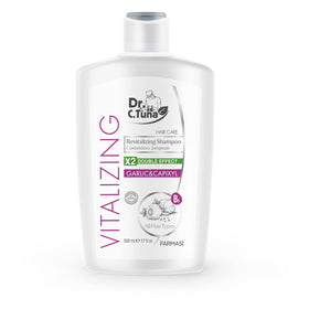 Product on bathroom shelf with clean label for daily vitality care.
