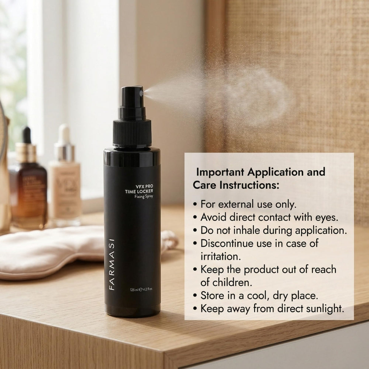 Farmasi Makeup Time Locker natural finish lets skin look true and effortless