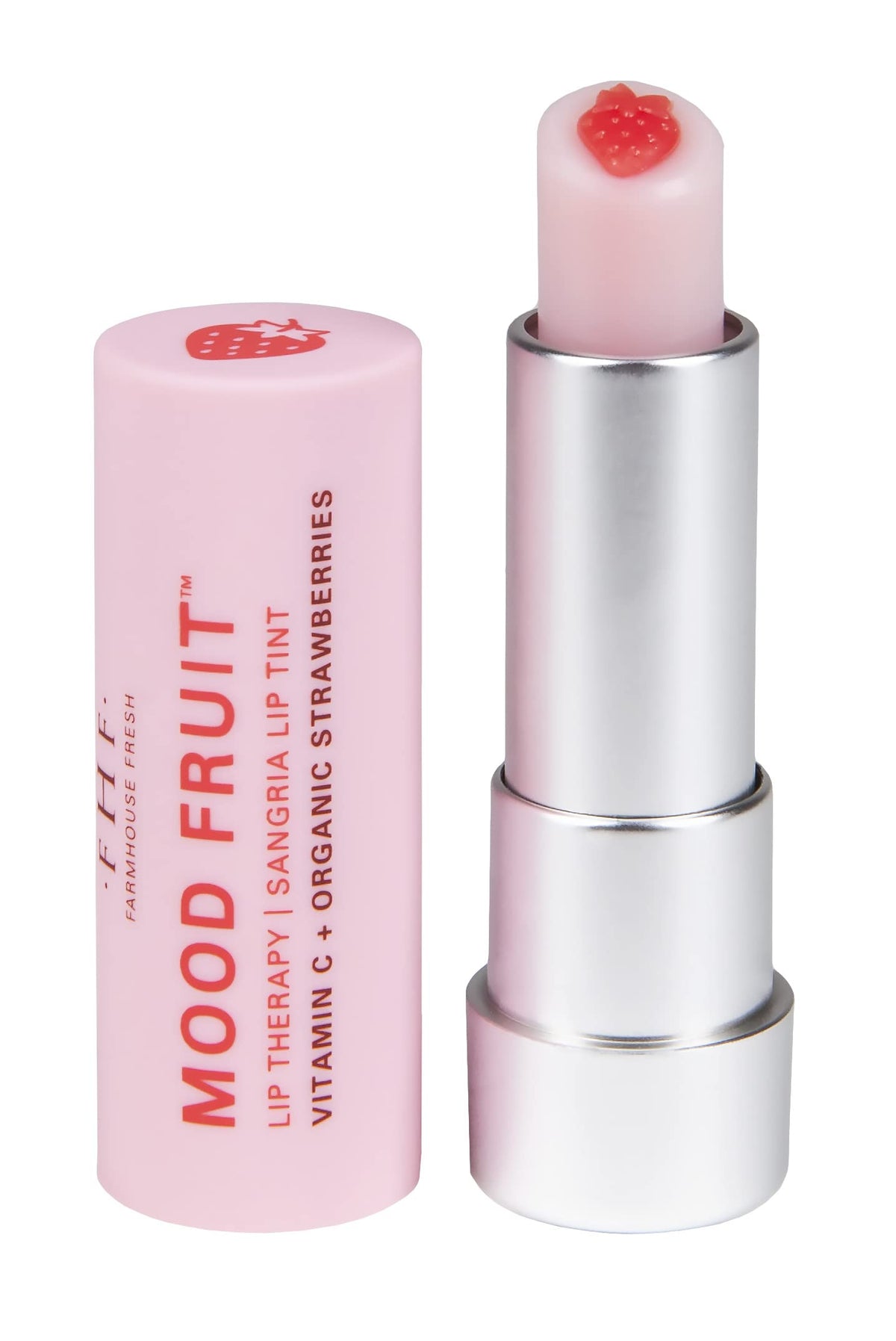 FarmHouse Fresh botanical oils soften dry lips for all-day comfort.