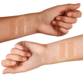 Swatch on forearm showing FarmHouse Fresh Bronze Fox glow for reference.