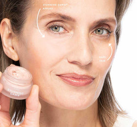 FarmHouse Fresh Eye Cream Bakuchiol texture focus shows a creamy formula for smoother appearance.