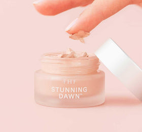 FarmHouse Fresh Eye Cream Hyaluronic acid glow closeup emphasizing hydration around the under-eye area.