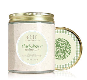 FarmHouse Fresh Finely Awake bottle pour, offering a refreshing, gentle cleansing experience