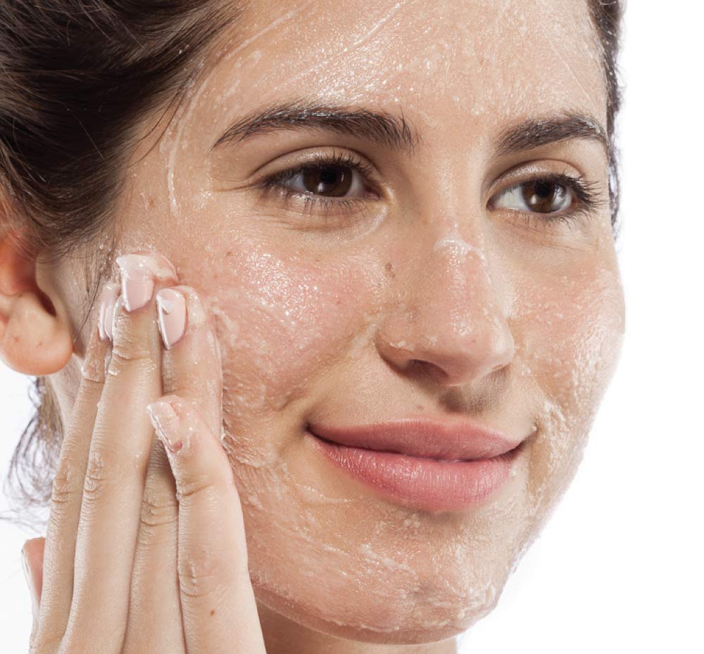 FarmHouse Fresh Finely Awake jar close-up, showcasing premium cleansing polish for radiant results