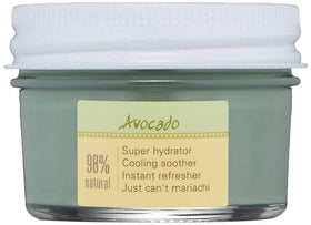 Application of FarmHouse Fresh Guac Star Mask for soothing hydration