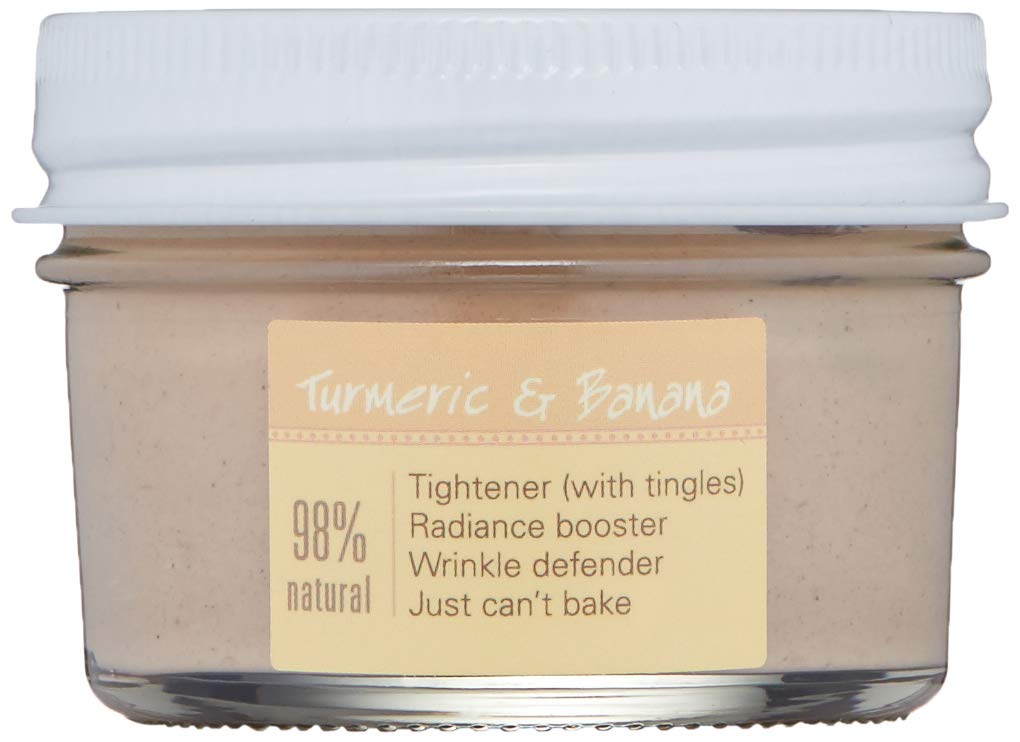 FarmHouse Fresh Mighty Tighty turmeric mask texture as it applies for smooth skin.