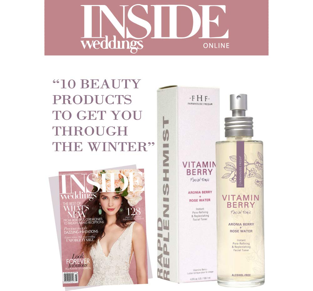 FarmHouse Fresh Vitamin Berry Tonic close-up showing refreshing mist and exfoliation