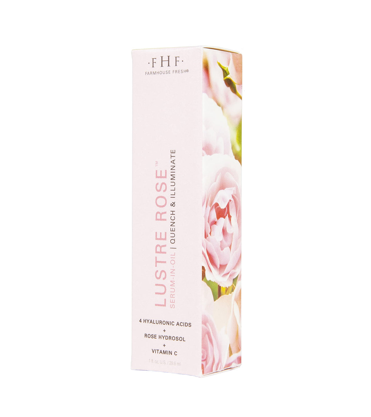 FarmHouse Fresh Lustre Rose with seaberry oil close-up showing vitamin C benefits.