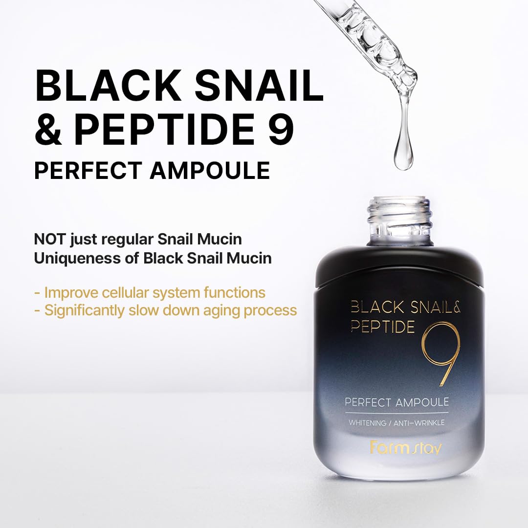 Farmstay ampoule texture closeup highlights essence-like absorption.