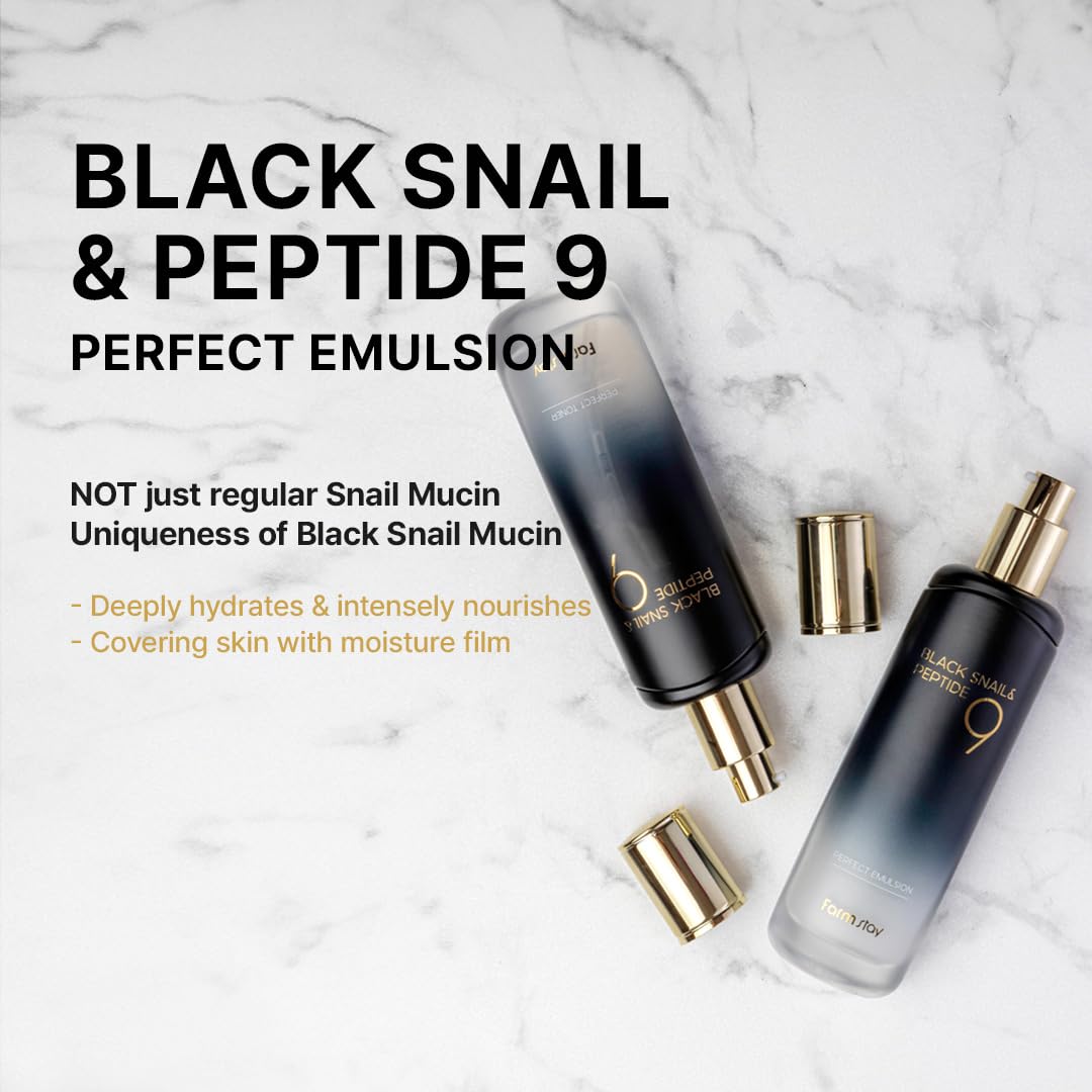 FARMSTAY emulsion gel texture reveals quick hydration on clean skin.