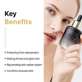 Farmstay bottle front packaging emphasizes premium skincare.