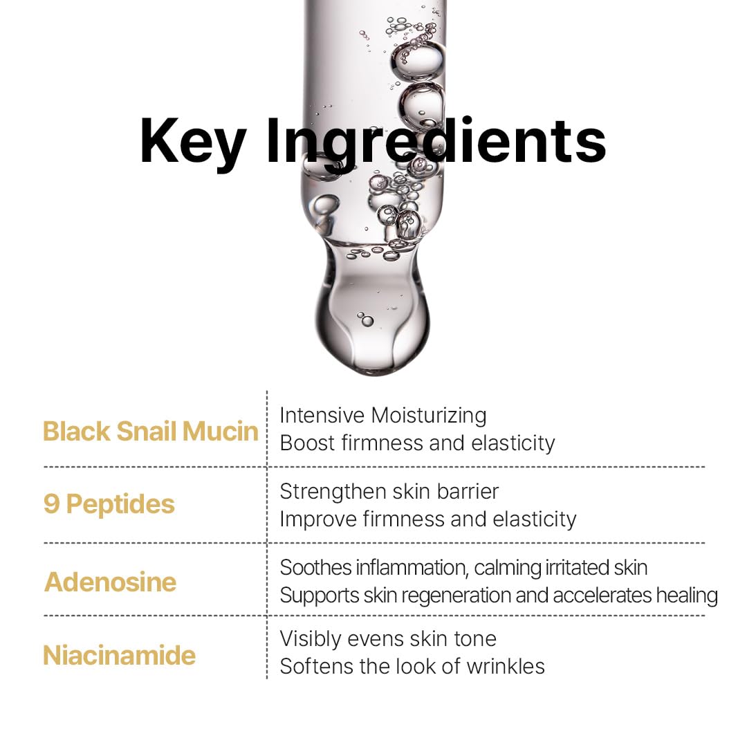 Farmstay ingredients panel highlights Niacinamide Ceramide NP and more.