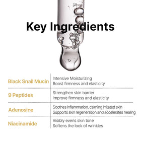 Farmstay ingredients panel highlights Niacinamide Ceramide NP and more.