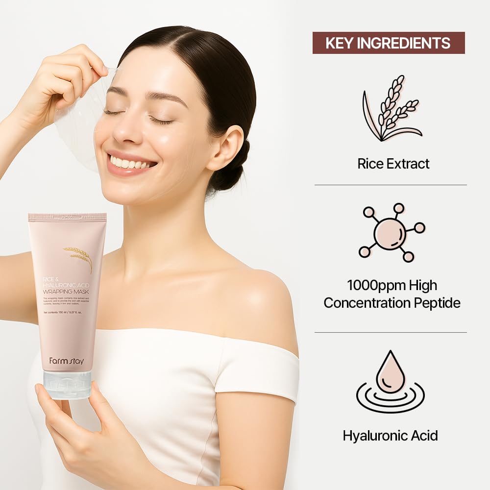 FarmStay wrap mask delivers deep hydration for bouncy skin