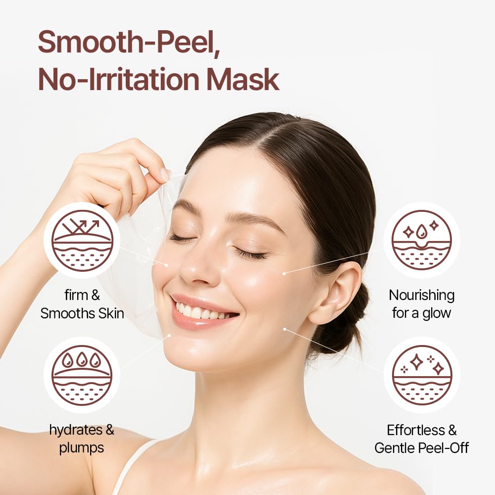FarmStay mask demonstrates pore tightening and texture refinement