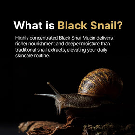 Farmstay snail mucin closeup showcases nourishing mucin for dry skin.