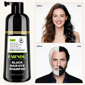 Farndu argan and olive oil ingredients panel highlighting nourishing plant-based formula.