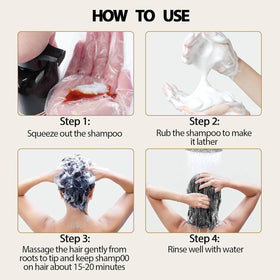 Salon-like results feel at home with Farndu shampoo.
