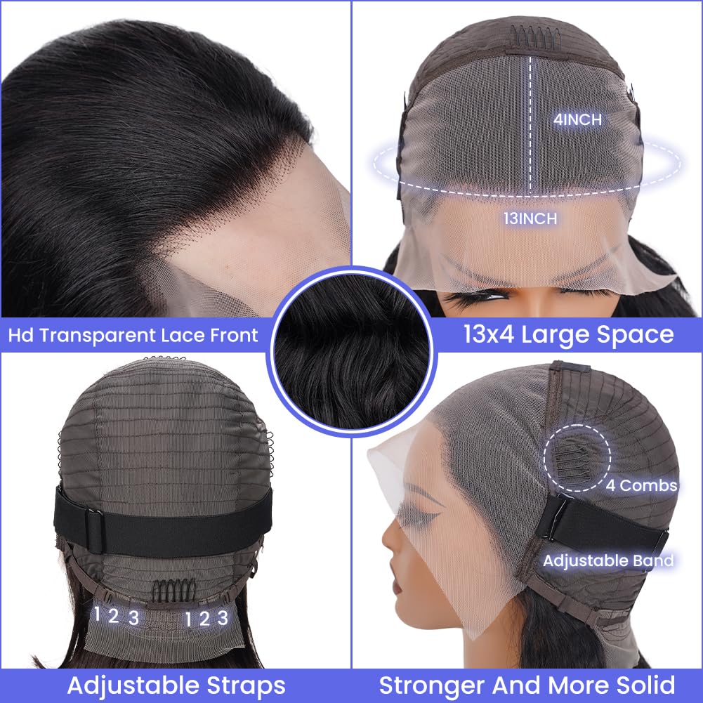 FASCARA glueless cap with adjustable band for secure wear.