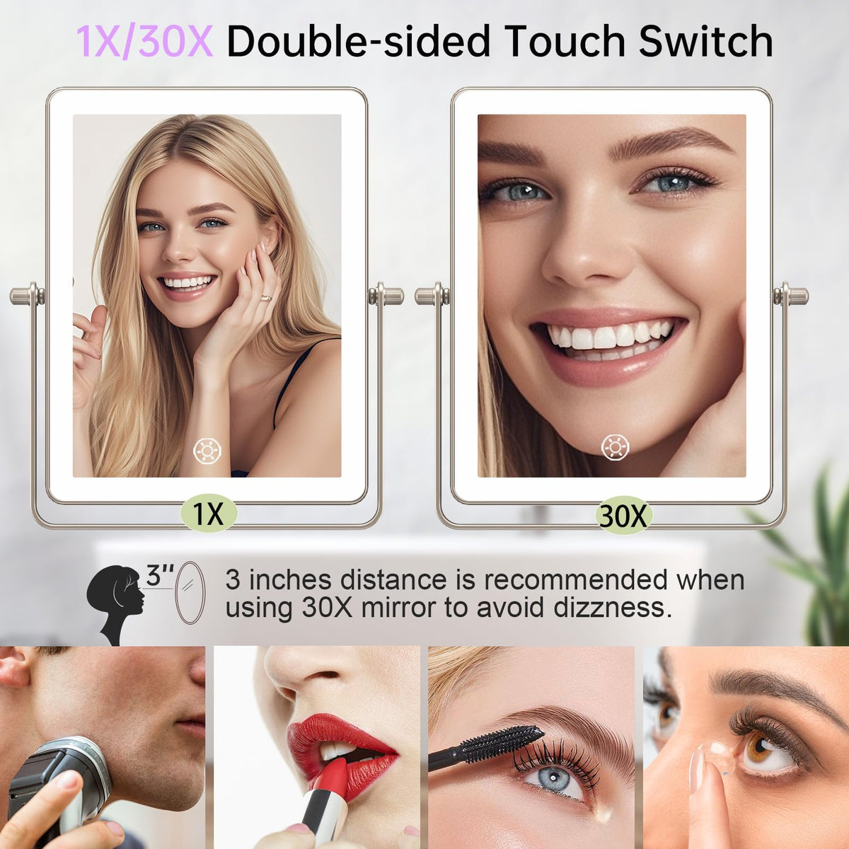 FASCINATE 5000mAh 84-LED lighting providing soft, even illumination